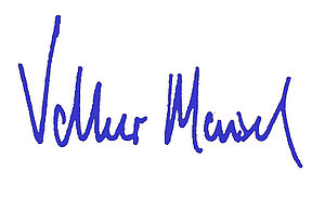 Unterschrift Volker Maisel Unterschrift Volker Maisel